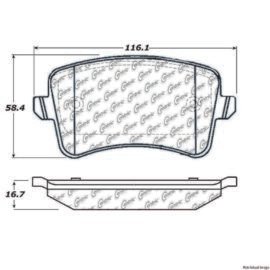 CENTRIC PARTS SEMI-METALLIC