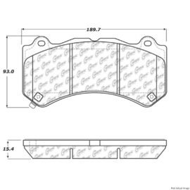 CENTRIC PARTS SEMI-METALLIC