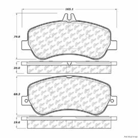 CENTRIC PARTS SEMI-METALLIC