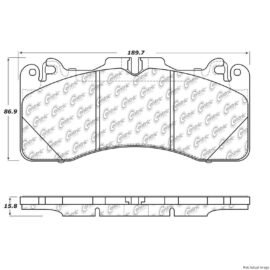 CENTRIC PARTS SEMI-METALLIC