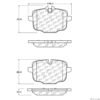 CENTRIC PARTS SEMI-METALLIC