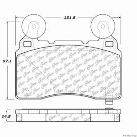 CENTRIC PARTS SEMI-METALLIC