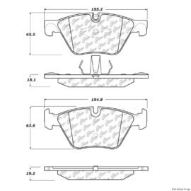 CENTRIC PARTS SEMI-METALLIC