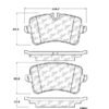 CENTRIC PARTS SEMI-METALLIC