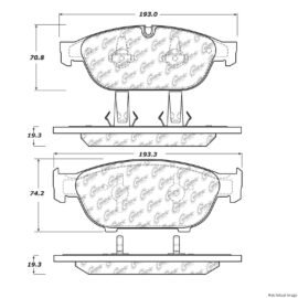 CENTRIC PARTS SEMI-METALLIC