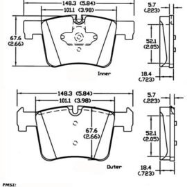 CENTRIC PARTS SEMI-METALLIC