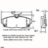CENTRIC PARTS SEMI-METALLIC