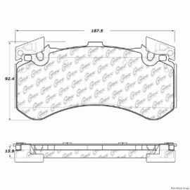 CENTRIC PARTS SEMI-METALLIC