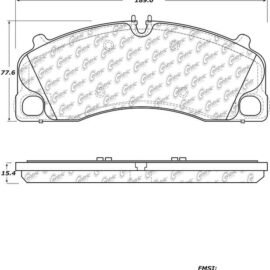 CENTRIC PARTS SEMI-METALLIC