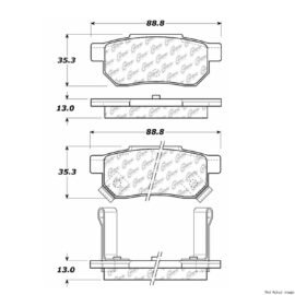 CENTRIC PARTS CERAMIC PAD