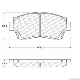 CENTRIC PARTS EXT WEAR PAD