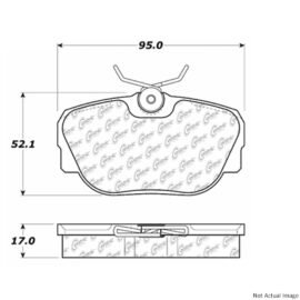 CENTRIC PARTS EXT WEAR PAD