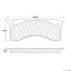 CENTRIC PARTS EXT WEAR PAD