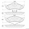 CENTRIC PARTS EXT WEAR PAD