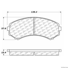 CENTRIC PARTS EXT WEAR PAD