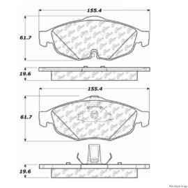 CENTRIC PARTS EXT WEAR PAD