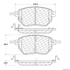 CENTRIC PARTS EXT WEAR PAD