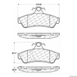 CENTRIC PARTS EXT WEAR PAD