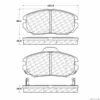 CENTRIC PARTS EXT WEAR PAD