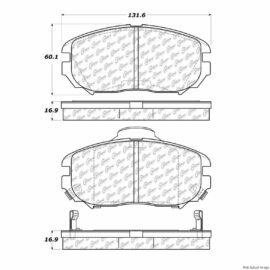 CENTRIC PARTS EXT WEAR PAD