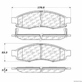 CENTRIC PARTS EXT WEAR PAD