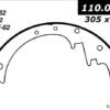 CENTRIC PARTS PREM BRAKE SHOE