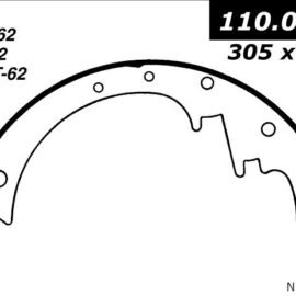 CENTRIC PARTS PREM BRAKE SHOE