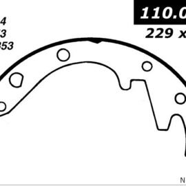 CENTRIC PARTS PREM BRAKE SHOE