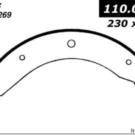 CENTRIC PARTS PREM BRAKE SHOE
