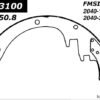 CENTRIC PARTS PREM BRAKE SHOE