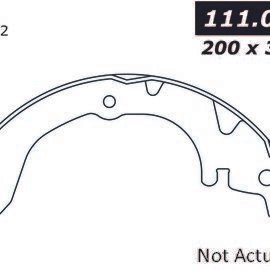 CENTRIC PARTS PREM BRAKE SHOE