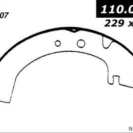 CENTRIC PARTS PREM BRAKE SHOE