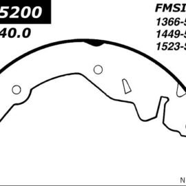 CENTRIC PARTS PREM BRAKE SHOE