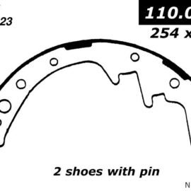 CENTRIC PARTS PREM BRAKE SHOE