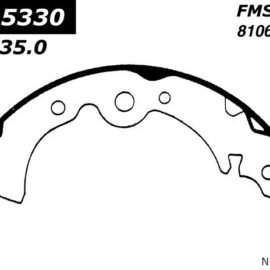 CENTRIC PARTS PREM BRAKE SHOE