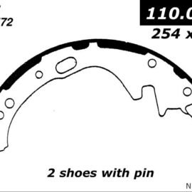CENTRIC PARTS PREM BRAKE SHOE