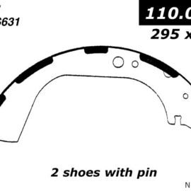 CENTRIC PARTS PREM BRAKE SHOE