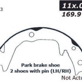 CENTRIC PARTS PREM PARK BRAKE
