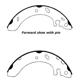 CENTRIC PARTS PREM BRAKE SHOE