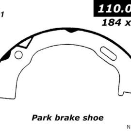 CENTRIC PARTS PREM PARK BRAKE