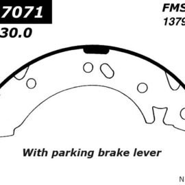 CENTRIC PARTS PREM BRAKE SHOE