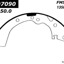 CENTRIC PARTS PREM BRAKE SHOE