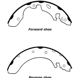 CENTRIC PARTS PREM BRAKE SHOE