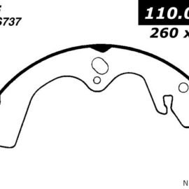 CENTRIC PARTS PREM BRAKE SHOE