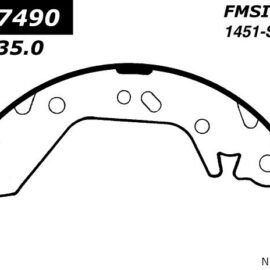 CENTRIC PARTS PREM BRAKE SHOE