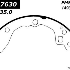 CENTRIC PARTS PREM BRAKE SHOE