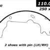 CENTRIC PARTS PREM BRAKE SHOE