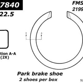 CENTRIC PARTS PREM PARK BRAKE