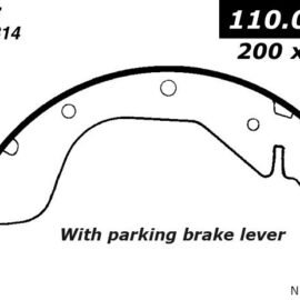 CENTRIC PARTS PREM BRAKE SHOE