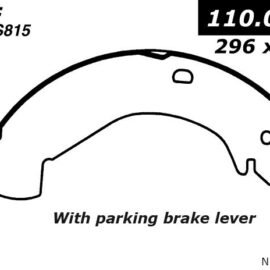 CENTRIC PARTS PREM BRAKE SHOE